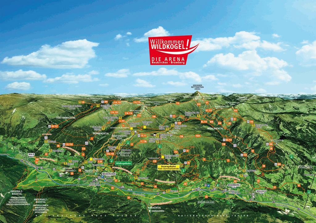 Hotel Wildrose Neukirchen am Grossvenediger Ngoại thất bức ảnh